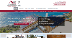 Desktop Screenshot of professionalroofingservices.com